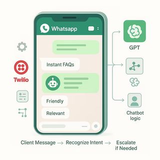 IA gestionant converses per WhatsApp